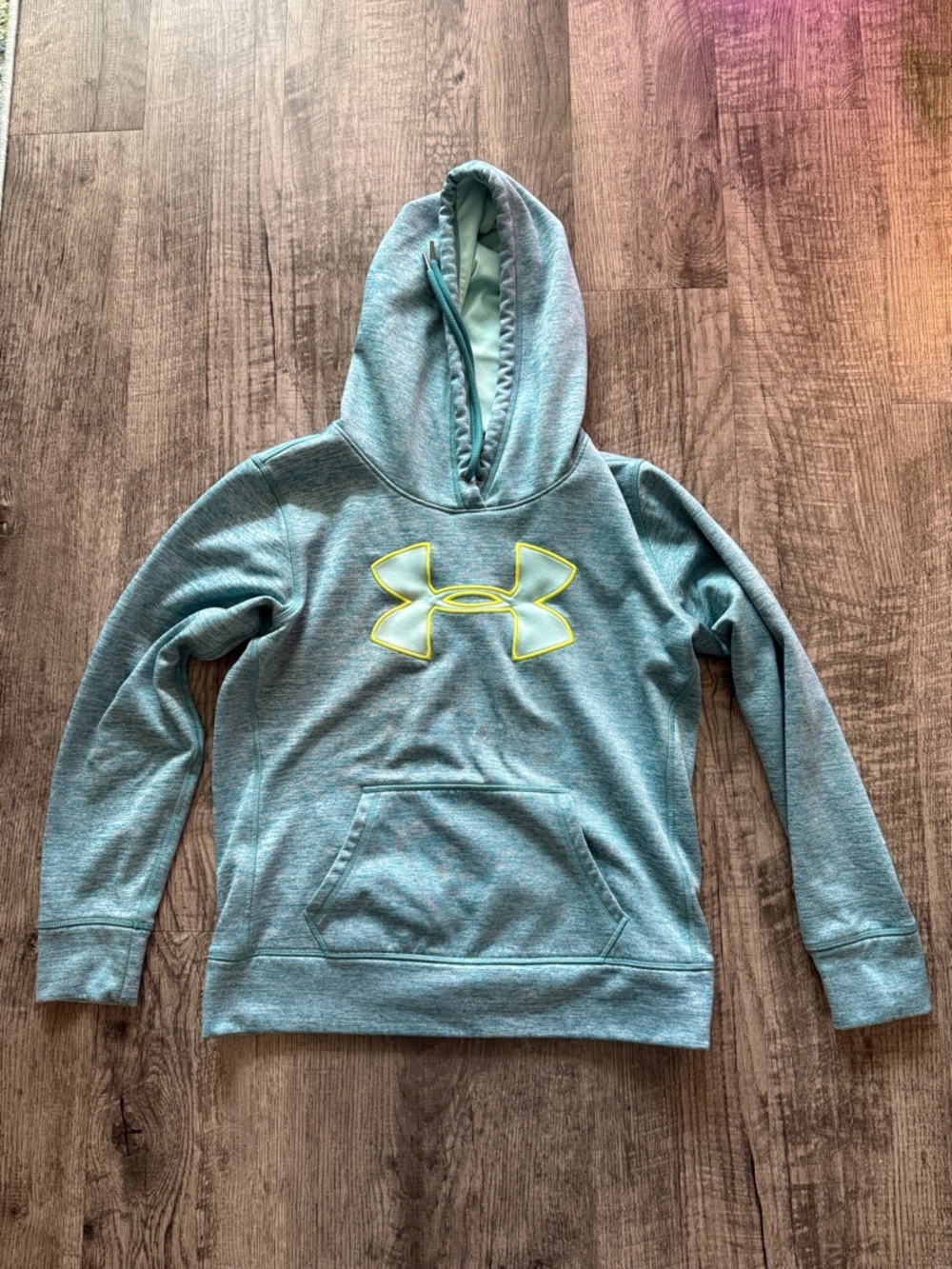 Under Armour Teal Hoodie size small